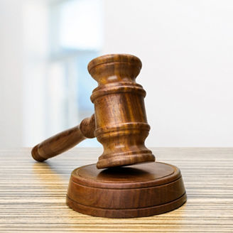 wooden gavel