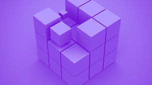 Purple cubes