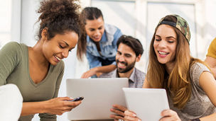 young-people-using-tablets